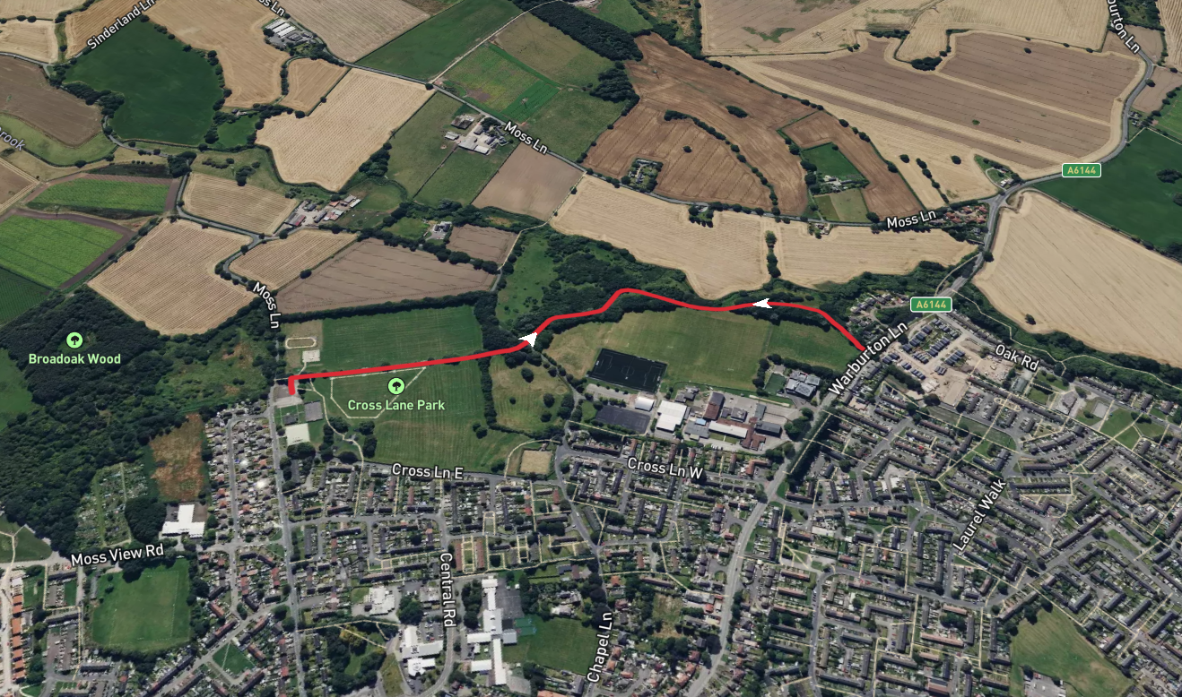 Cross Lane Park Loop