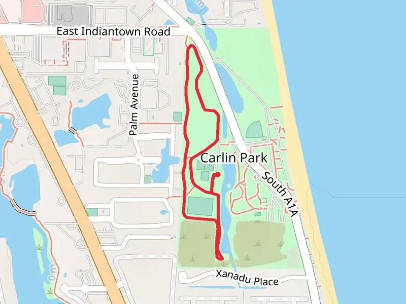 Carlin Park Loop - West