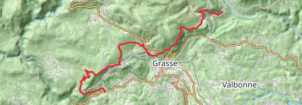 GR 51 stage 9 Map