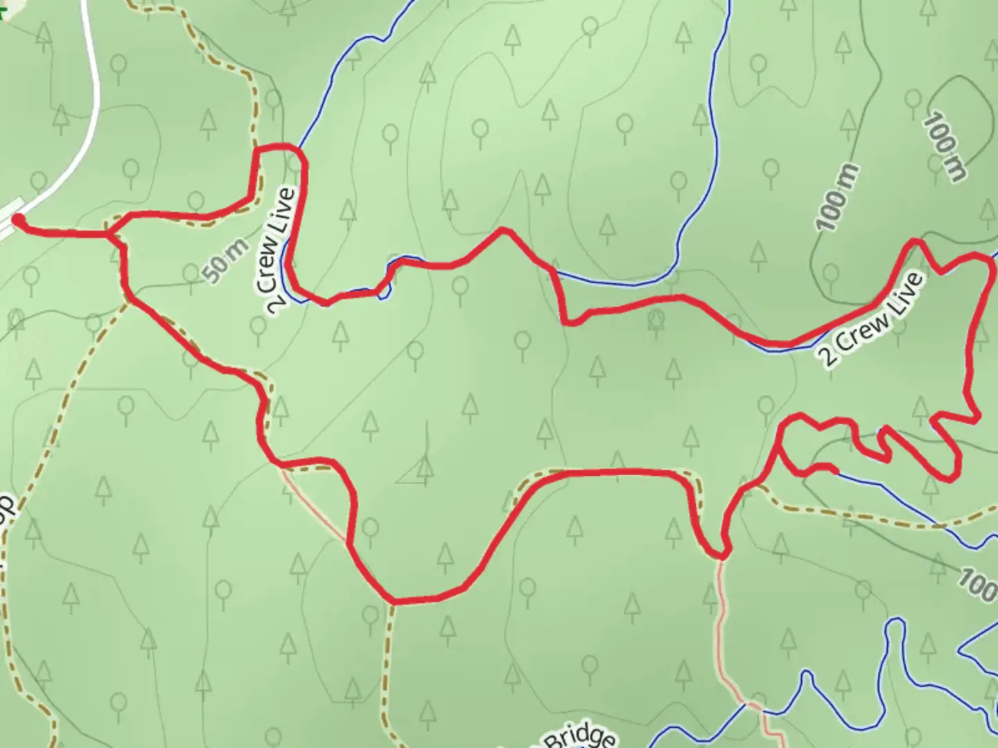 An image depicting the trail Blue Mountain Summit Trail Loop and its surrounding area.