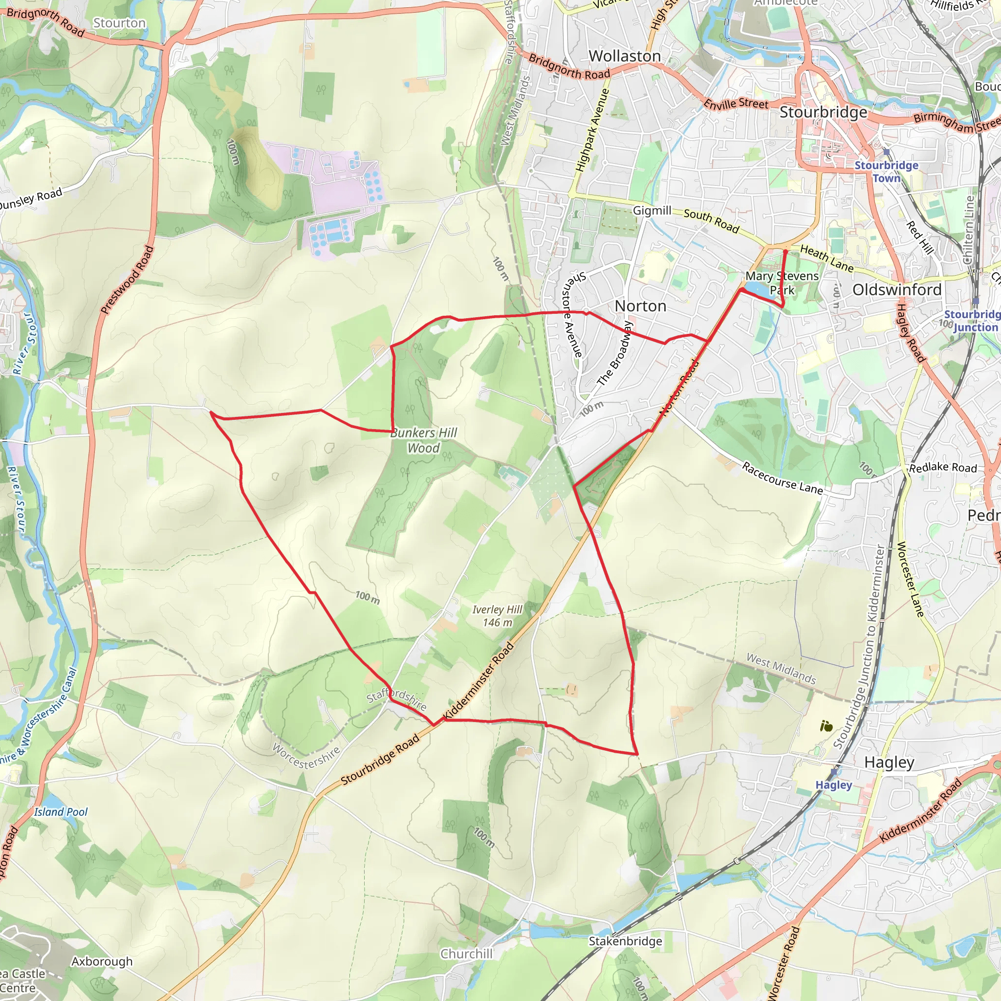 Norton Loop mobile static map