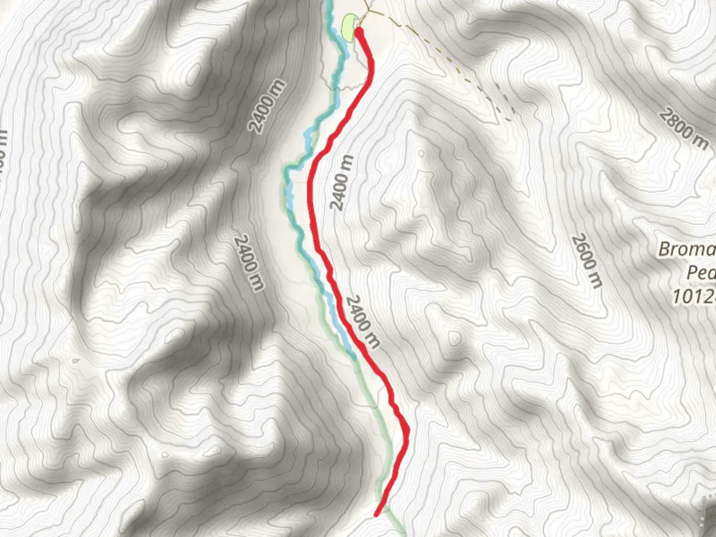 An image depicting the trail Mule Creek Walk and its surrounding area.