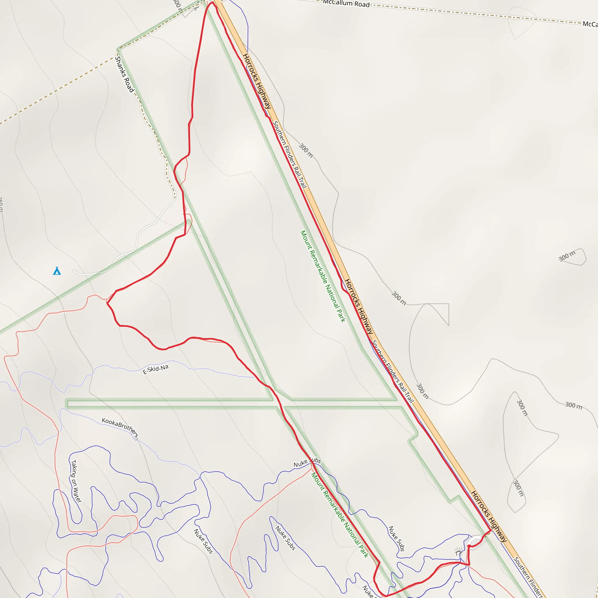 Possum Loop Walk mobile static map