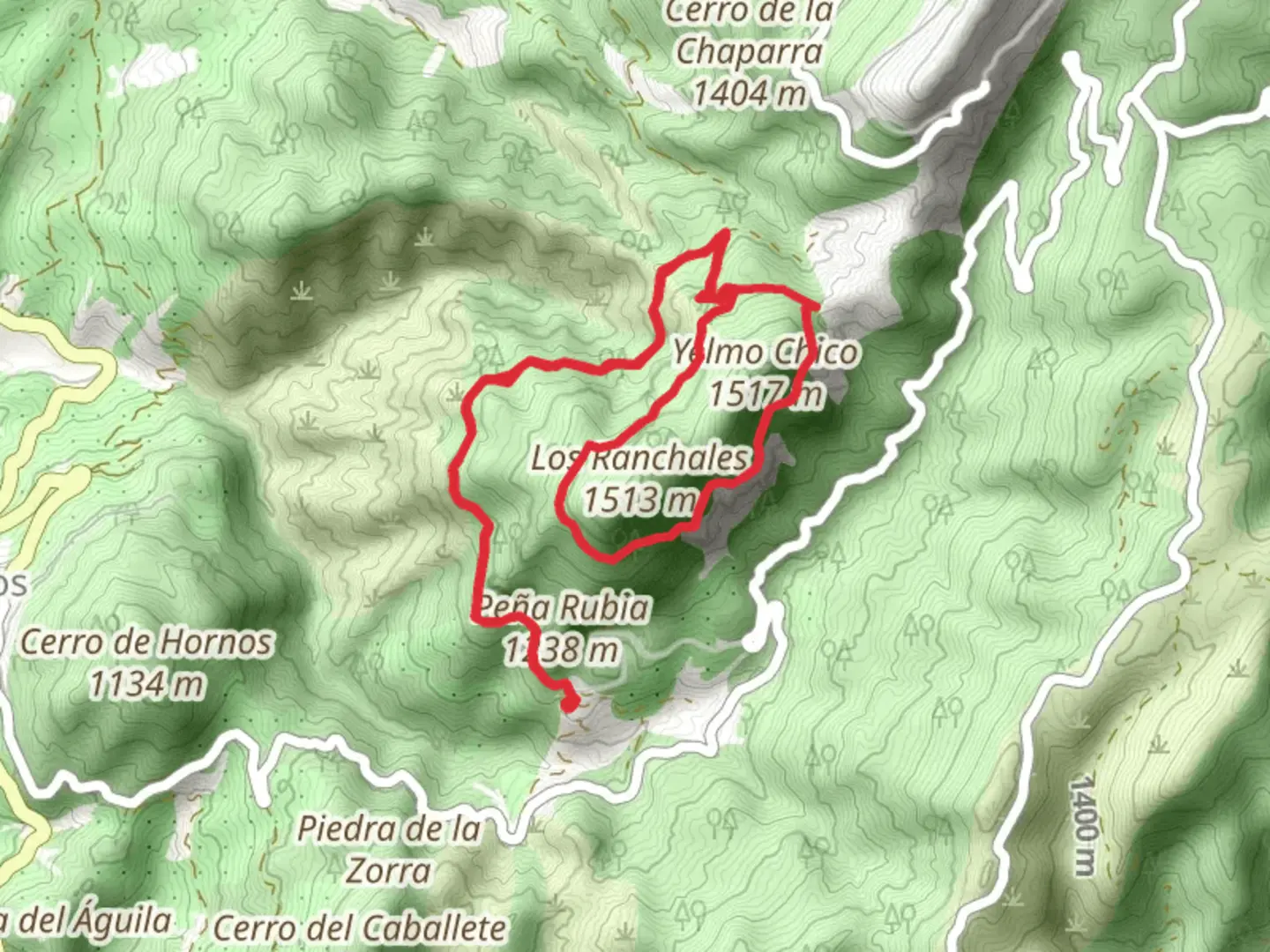 An image depicting the trail Circular Helm Boy and its surrounding area.