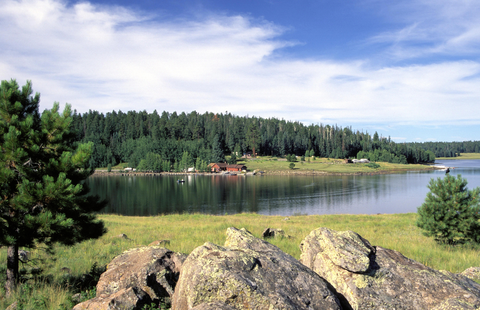 An image depicting the trail Big Lake Nature Trail and its surrounding area.