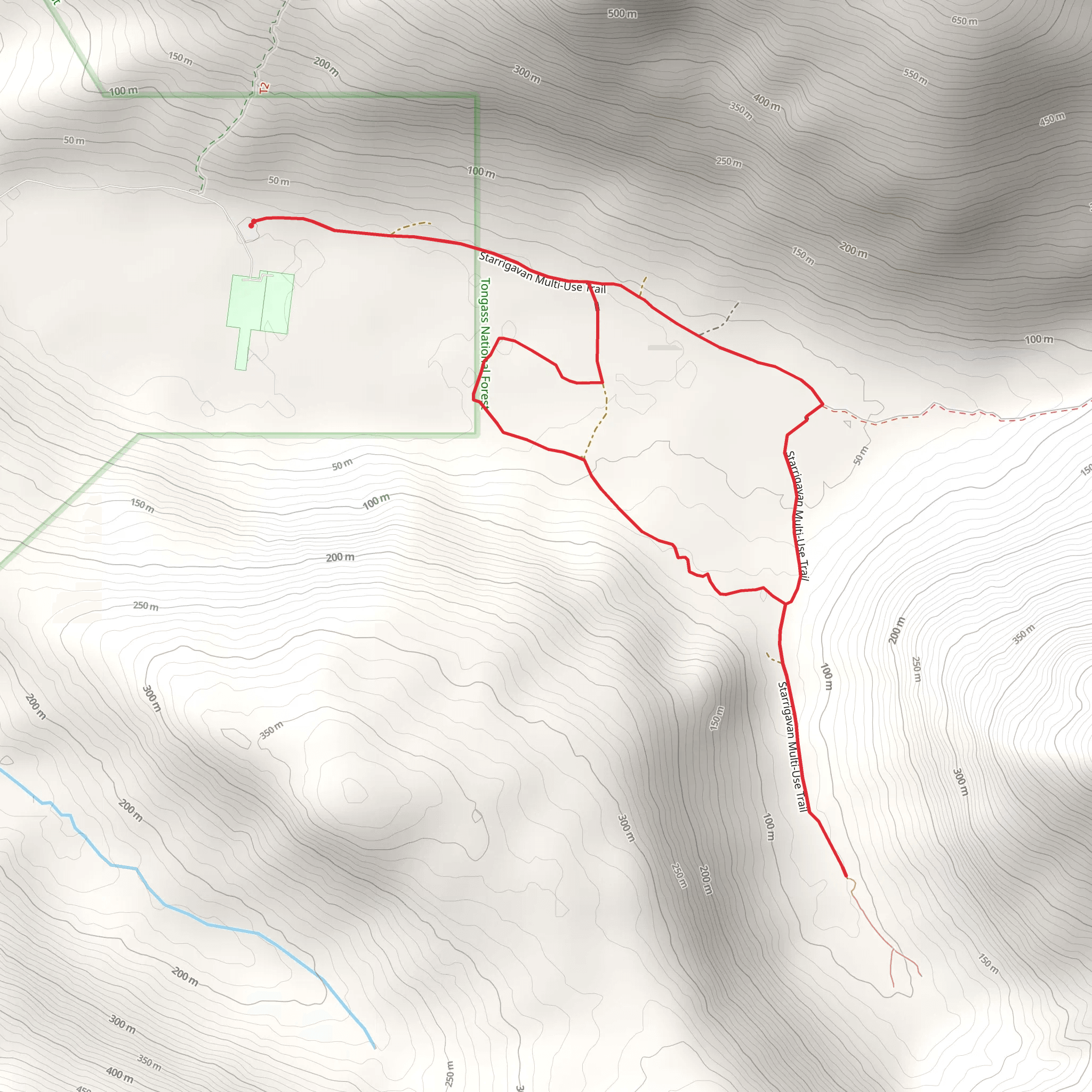 Tony Hrebar Shooting Range Loop - East mobile static map