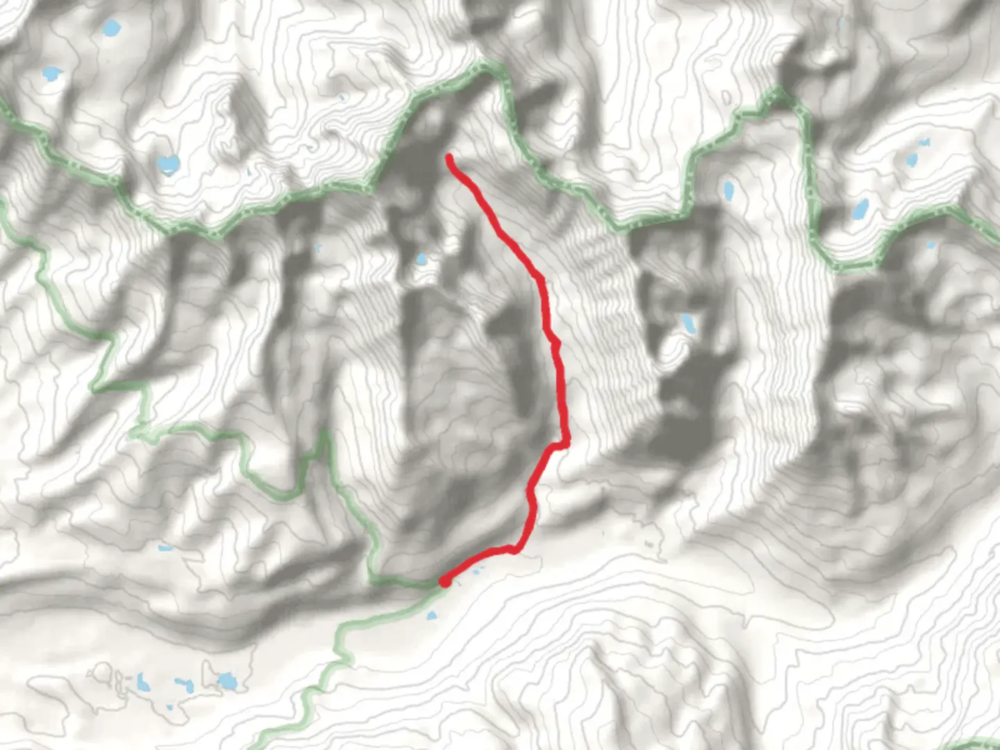 An image depicting the trail Texas Creek and Waterloo Gulch Trail and its surrounding area.