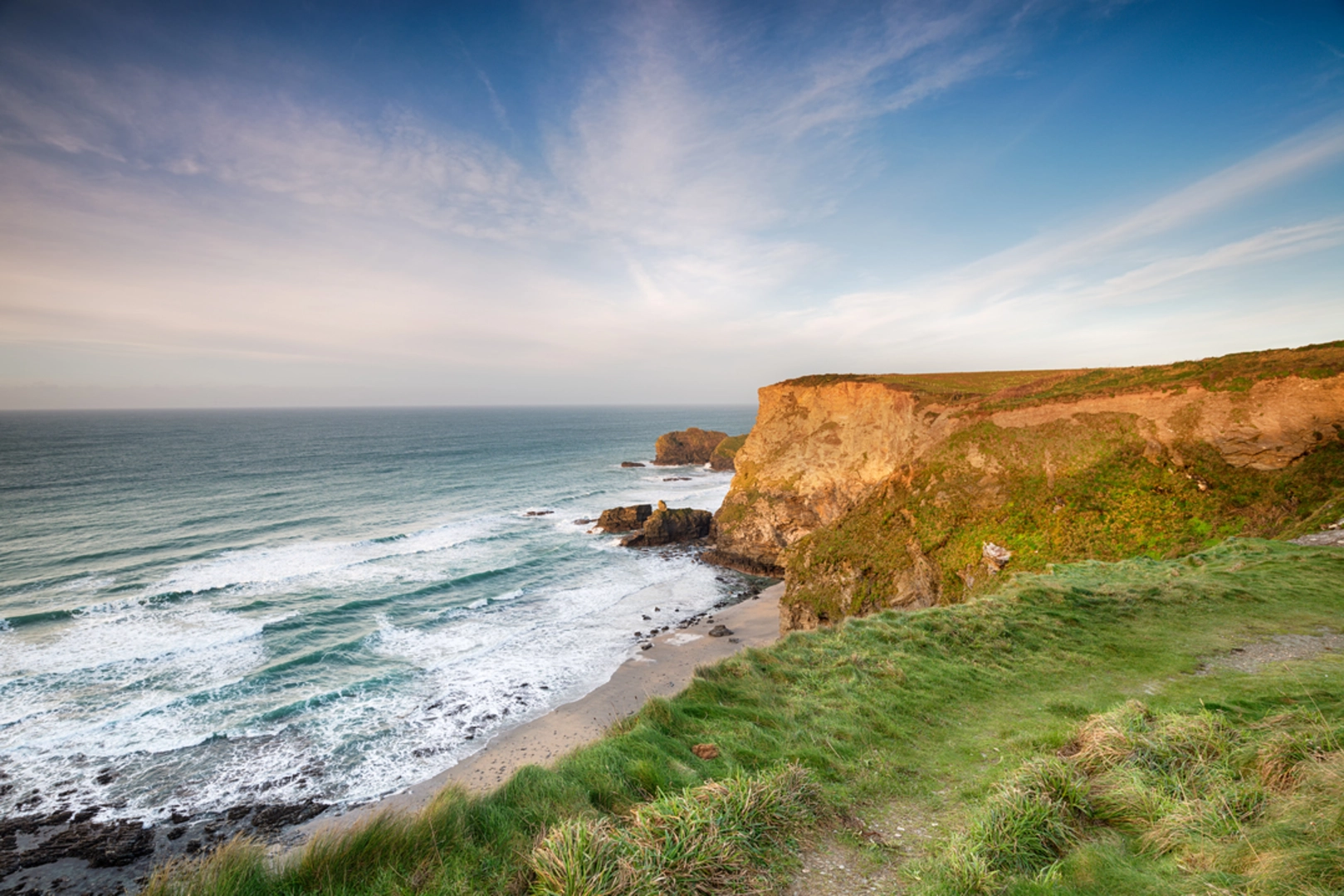 An image depicting the trail Reskajeage and Tehidy Walk and its surrounding area.