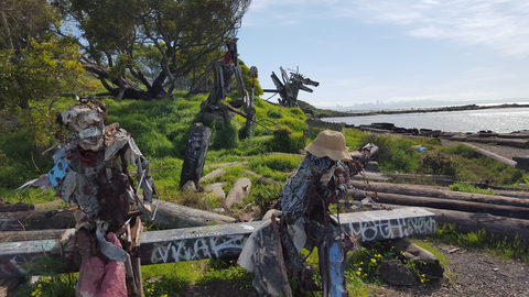 An image depicting the trail Albany Waterfront Trail and its surrounding area.