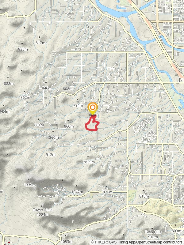 Wildflower Ridge, Oxbow and Night Hawk Loop Trail
