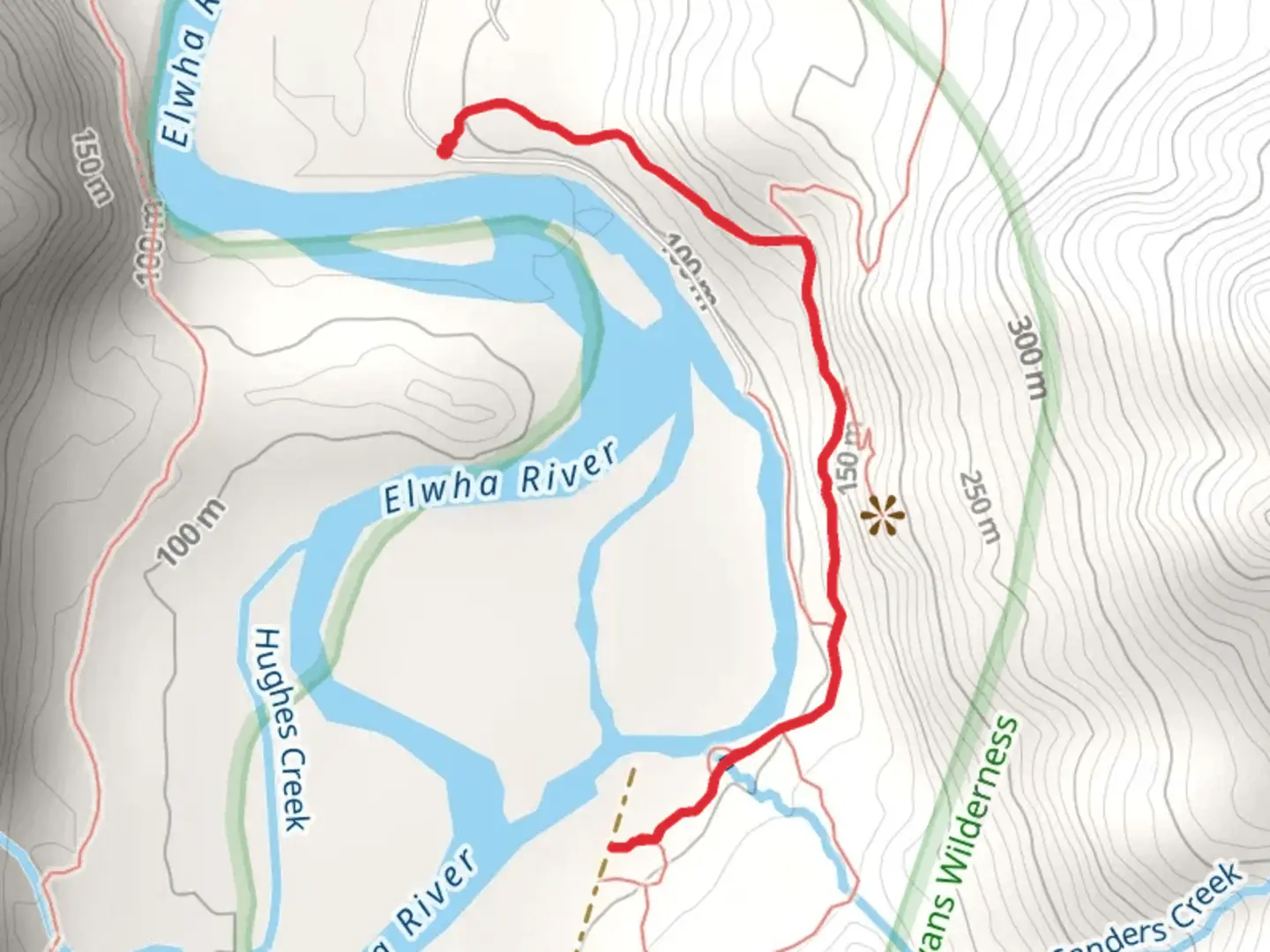 An image depicting the trail Bypass Trail and its surrounding area.