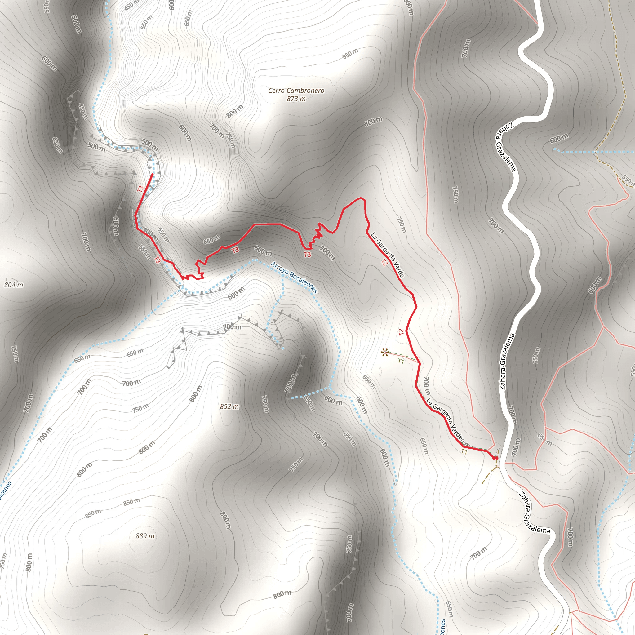 The Green Throat SL A 118 mobile static map
