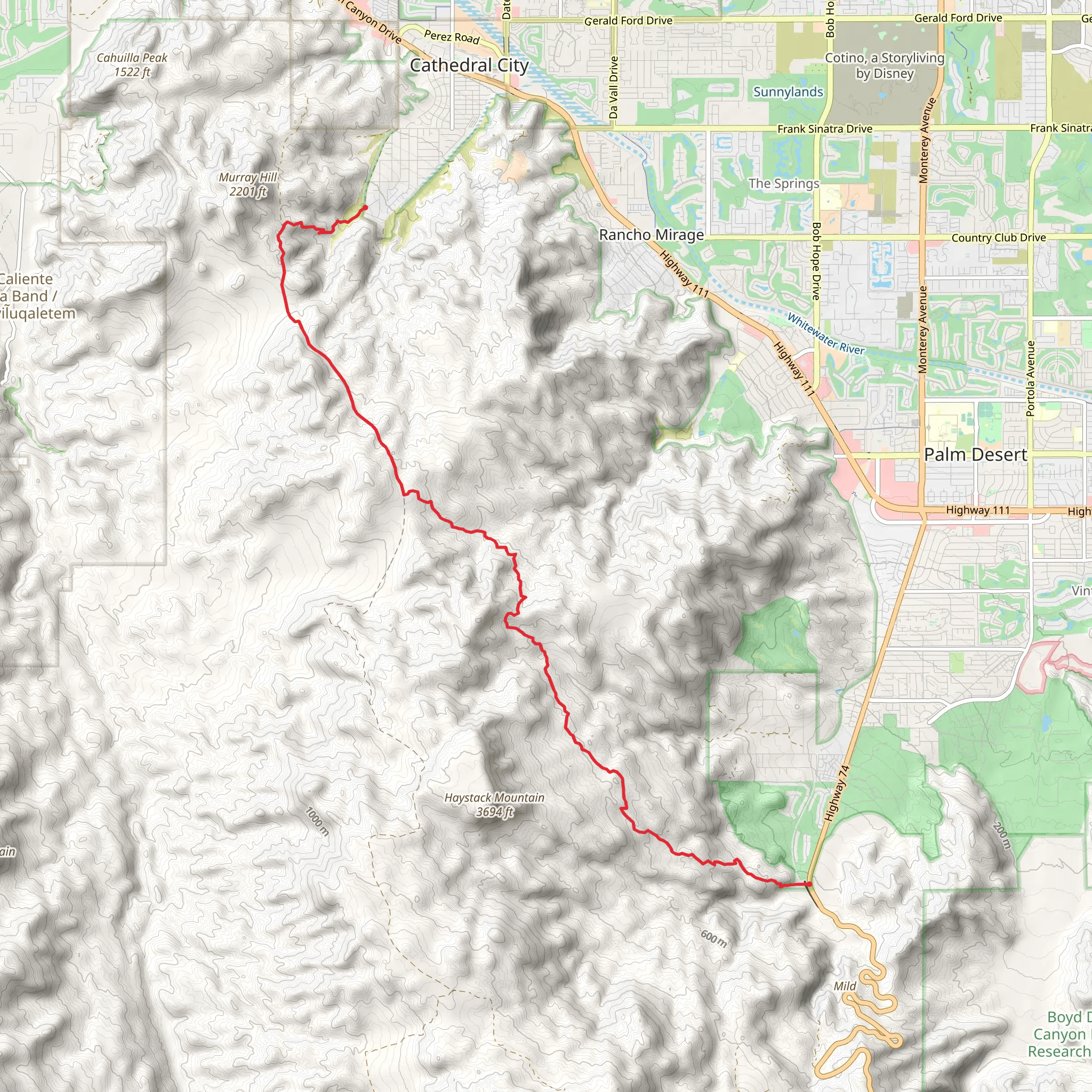 Dunn Road and Art Smith Trail mobile static map