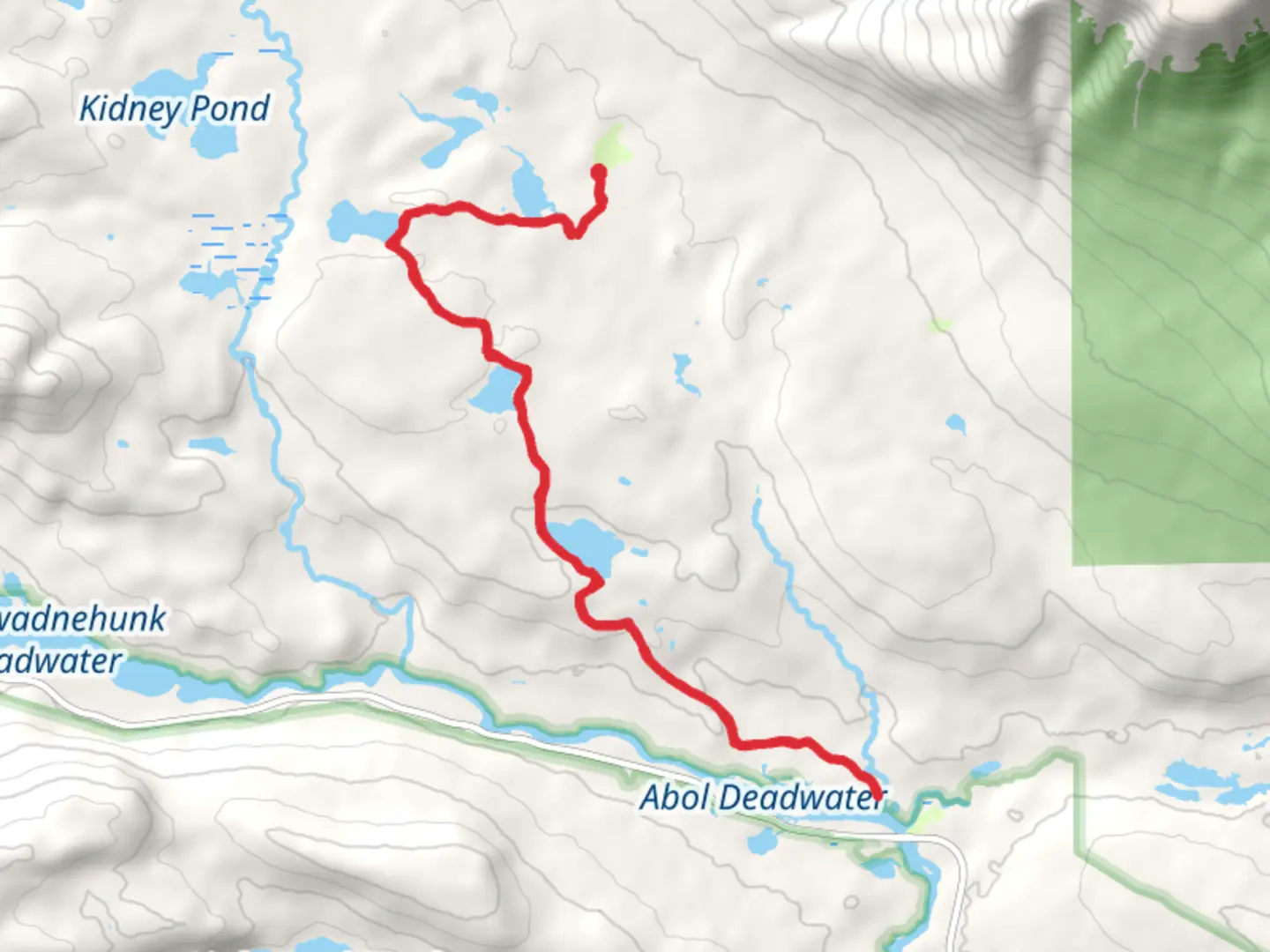 An image depicting the trail Foss and Knowlton Trail and its surrounding area.