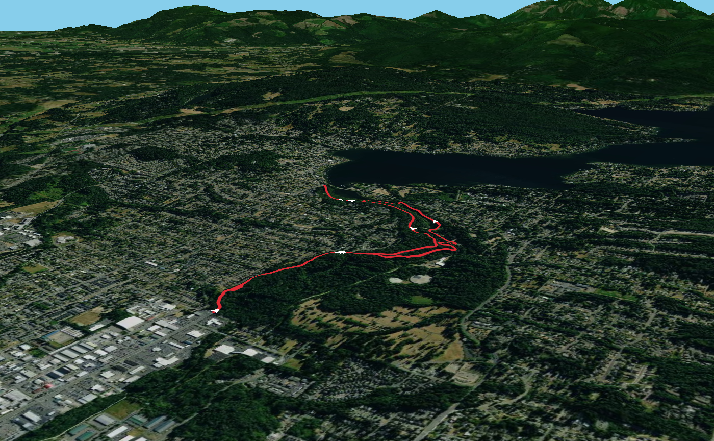 Whatcom Creek Greenway and Whatcom Falls Park Loop