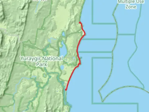 Illaroo to Wooli Track