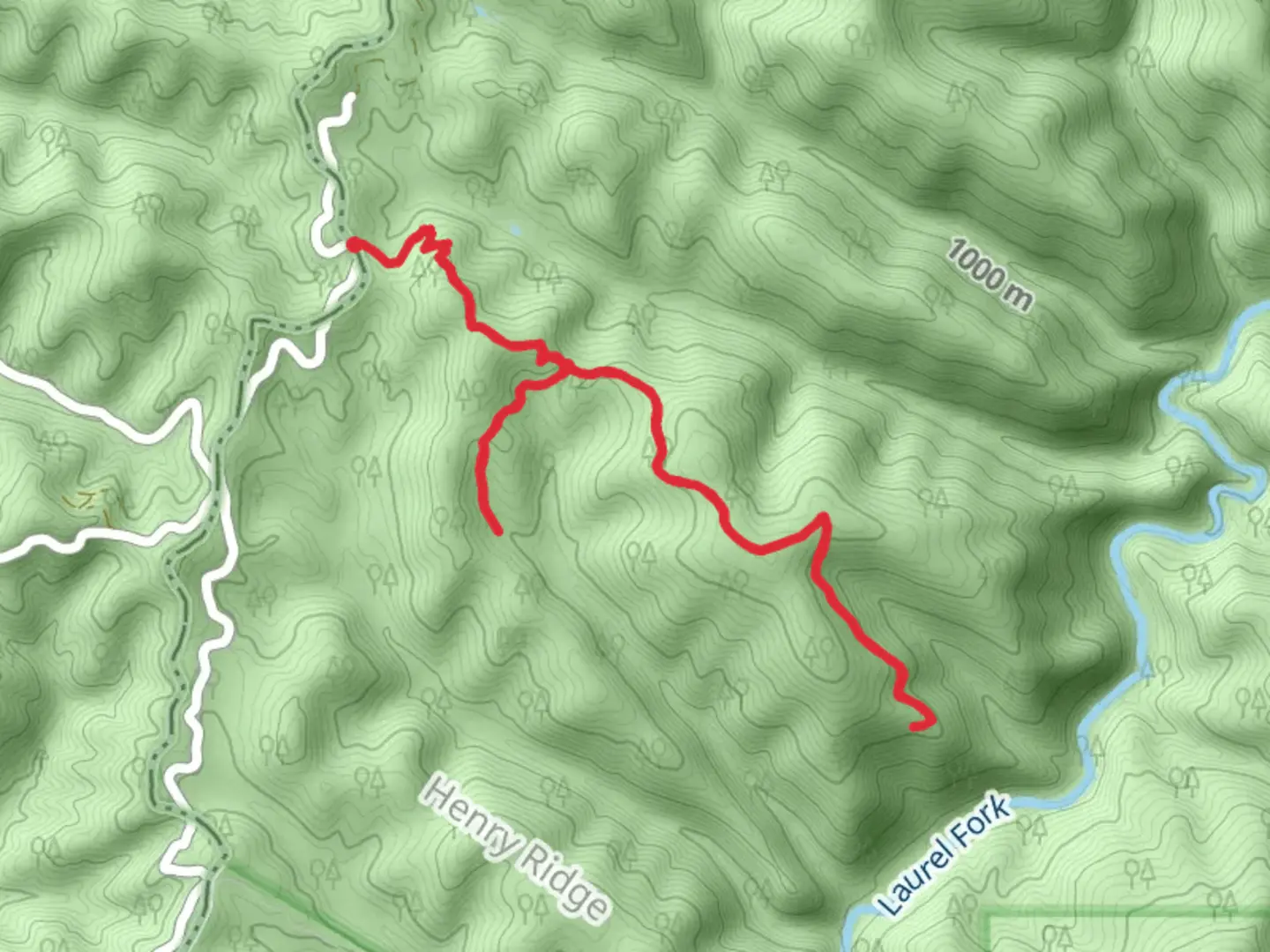 An image depicting the trail Lost Trail and its surrounding area.