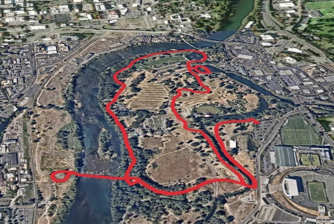 Pre's Trail, North Bank Path and Frohnmayer Bridge Walk