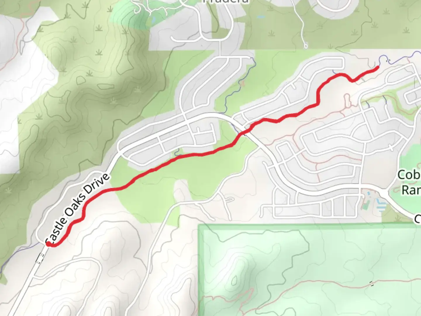 An image depicting the trail Walk beside Mcmurdo Gulch and its surrounding area.