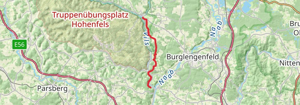 Jurasteig stage 4 Map