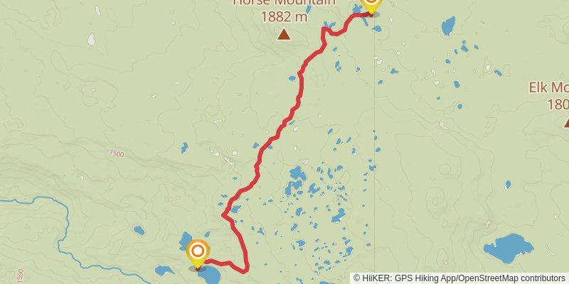 McBee Trail stage 3 Map