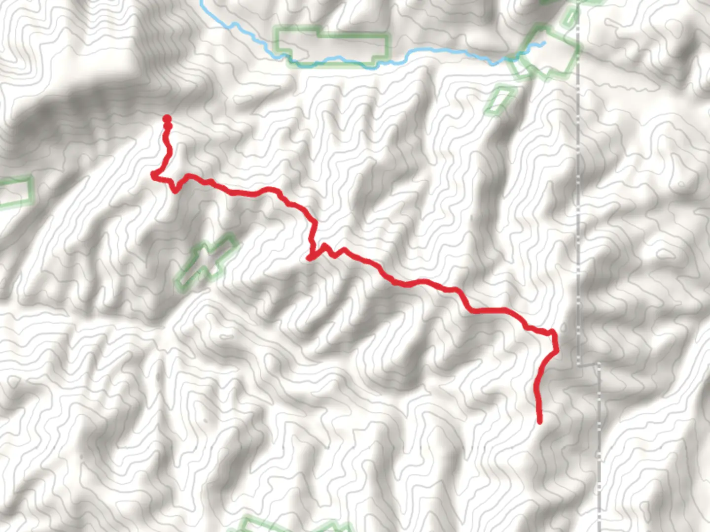 An image depicting the trail Hoover Ridge Trail and its surrounding area.