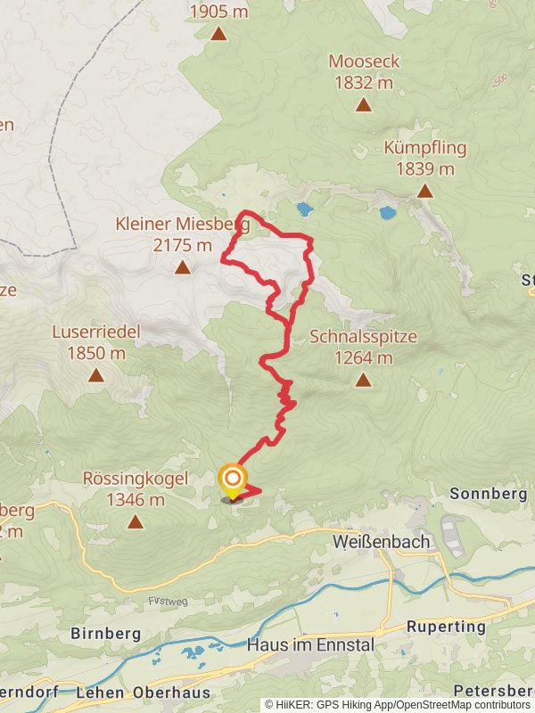 Kufstein Summit Tour mobile static map