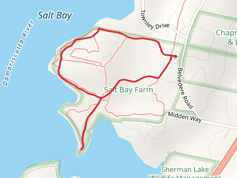 Belvedere Road Loop - West