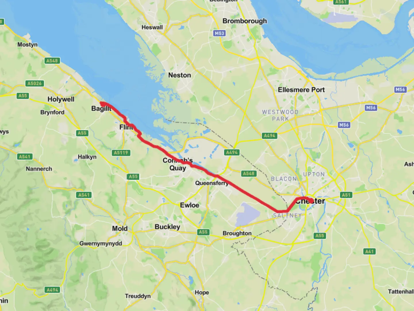 An image depicting the trail Home to jade's work and its surrounding area.