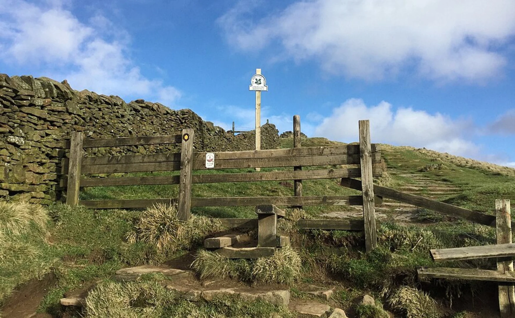 An image depicting the trail Mam Tor, Hollins Cross and Lose Hill Loop from Castleton and its surrounding area.