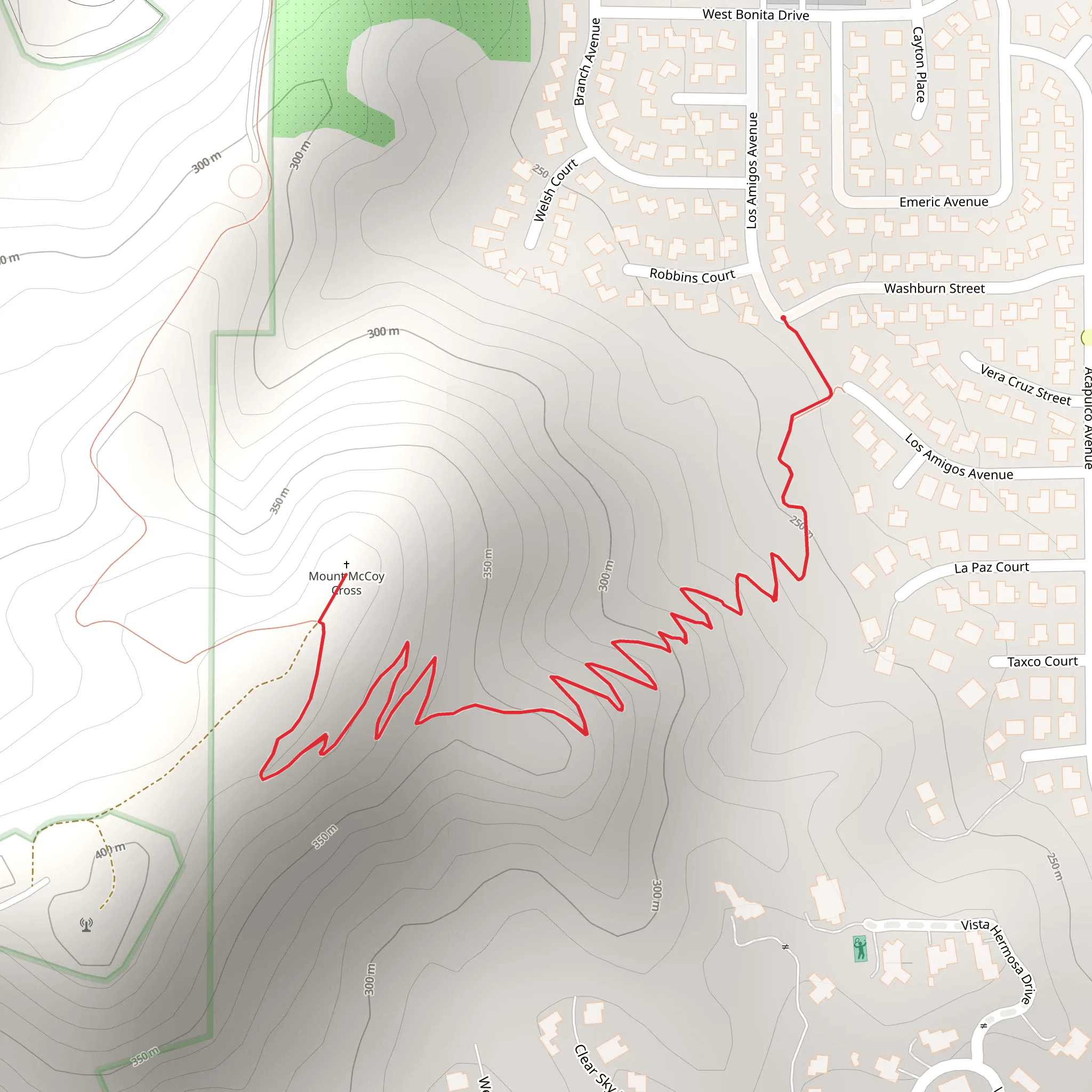 Robbins Court mobile static map