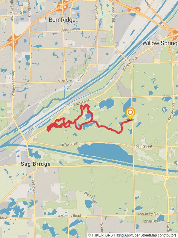 Tomahawk Slough and Bull Frog Lake Loop via Palos Orange Unpaved Trail