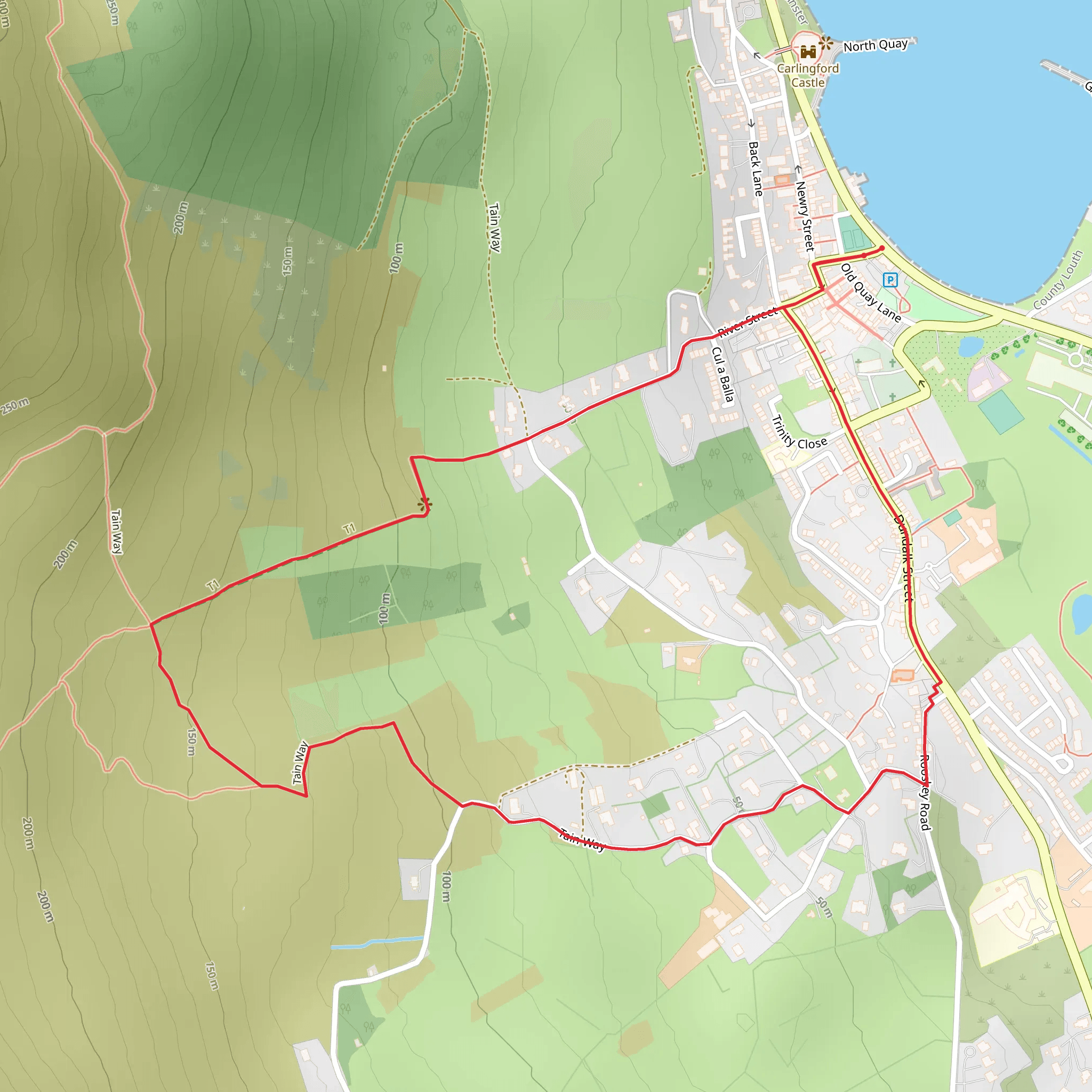 Commons Loop mobile static map