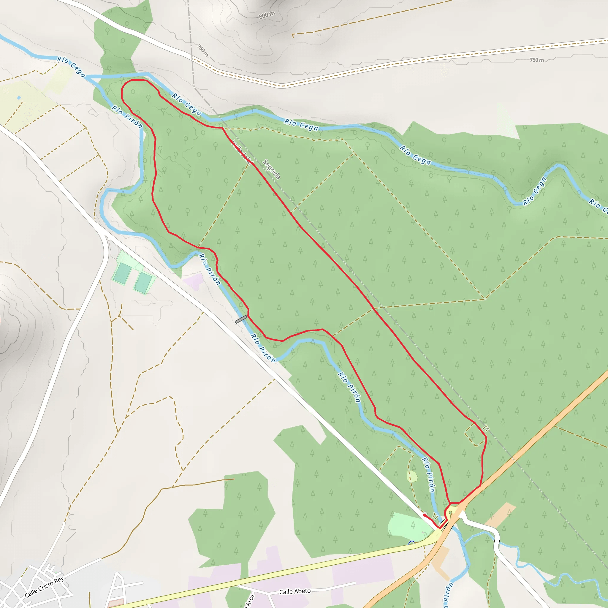 Resin Trail PR VA 38 mobile static map
