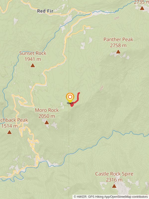 Tharp's Log Trail mobile static map