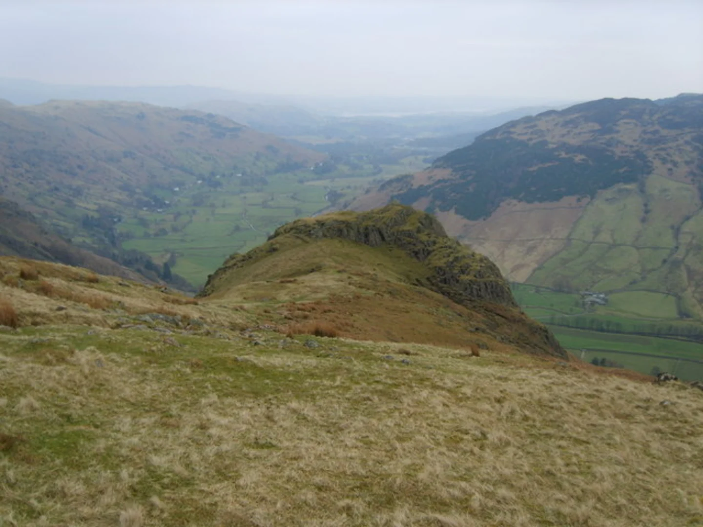 An image depicting the trail Stickle Tarn and Pike Howe Loop and its surrounding area.