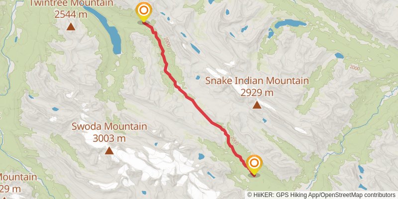 North Boundary Trail stage 5 Map