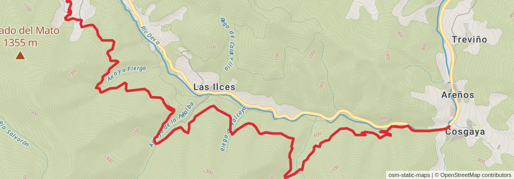 GR 202 Ruta de la Reconquista stage 6 Map