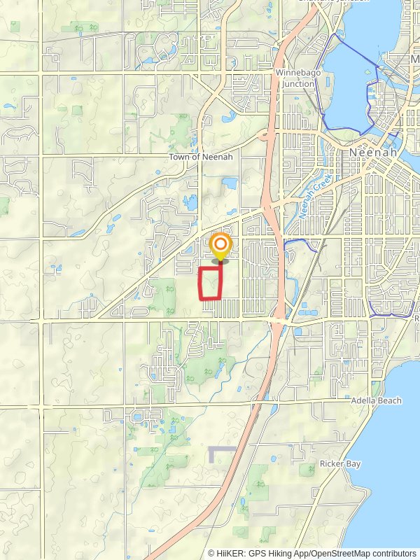 Memorial Park via Fox Cities Paper Trail