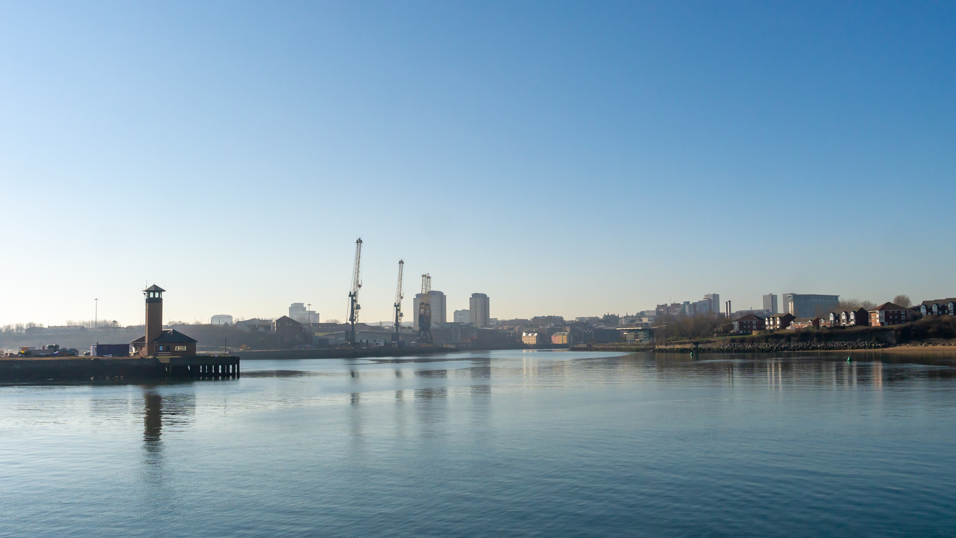 An image depicting the trail Consett and Sunderland Railway Path and its surrounding area.