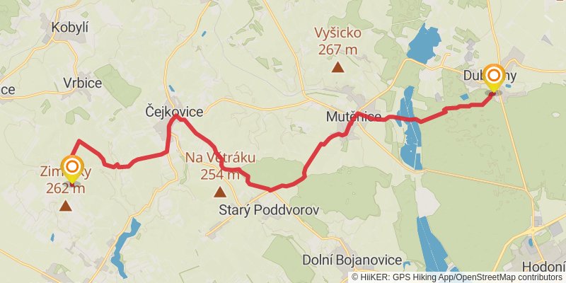 Trans Carpathian Hike stage 3 Map