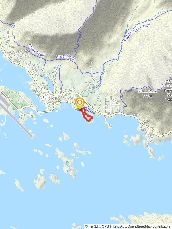 Totem Park Trail mobile static map