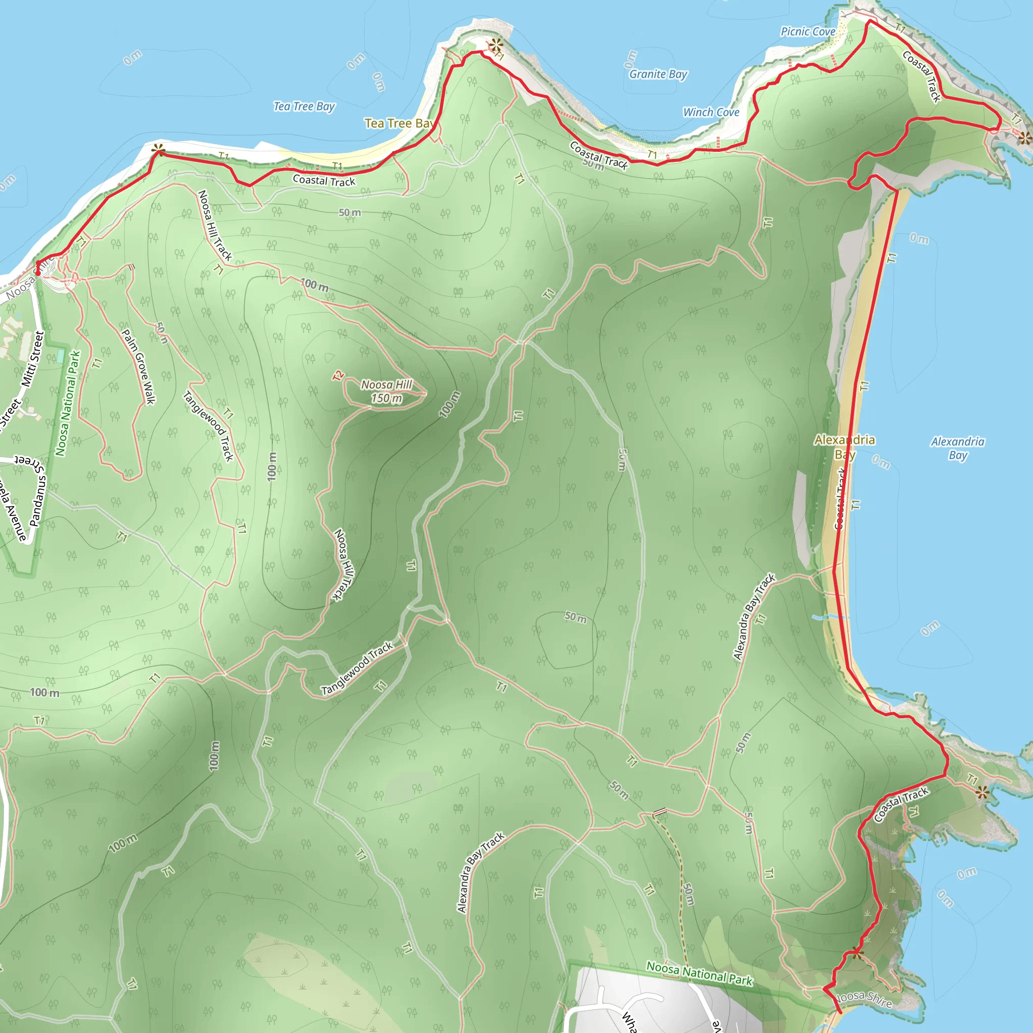 Granite Bay - Coastal Walk mobile static map
