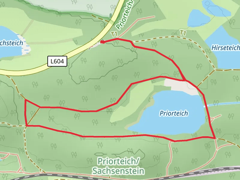 Priorteich Loop via Karstwanderweg