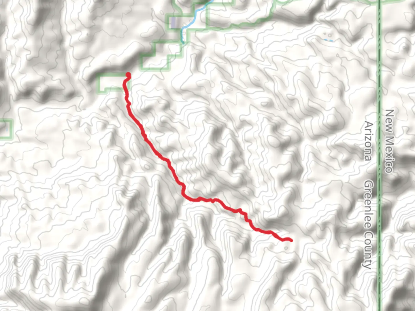 An image depicting the trail Lanphier Trail and its surrounding area.