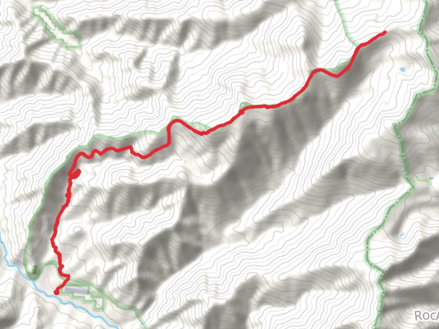 An image depicting the trail South Garden Gulch Trail and its surrounding area.