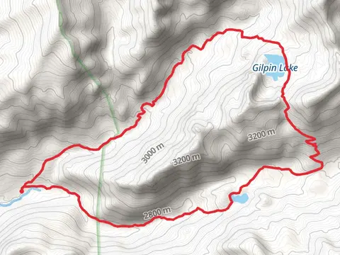 Gold Creek and Gilpin Lake Loop