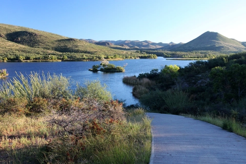 An image depicting the trail Overlook Trail and its surrounding area.