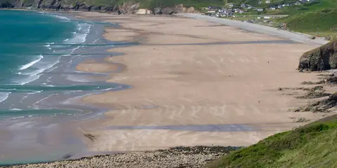 An image depicting the trail Penycwm Walk and its surrounding area.