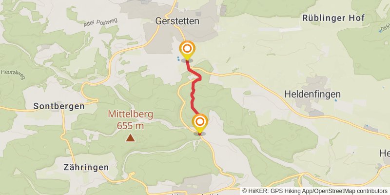 Albschäferweg alt 3 Map